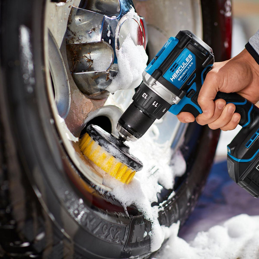 Power Drill Brush Detailing Kit, 5-Piece T469