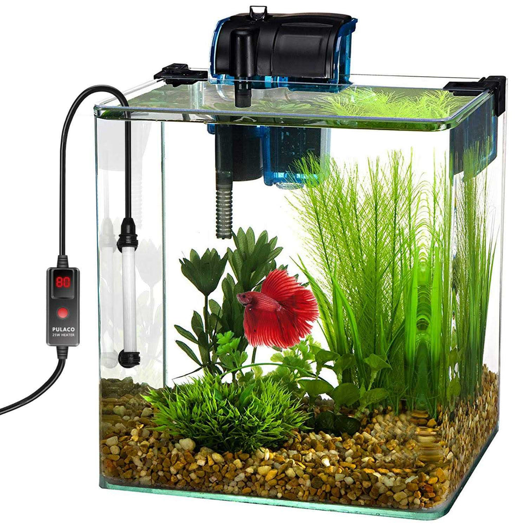 50W Mini Aquarium Heater with External Controller S9185