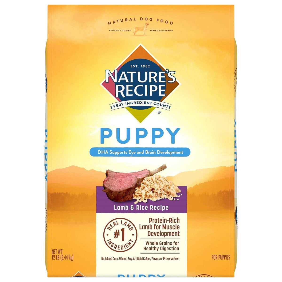 Dry Dog Food Lamb & Rice N9454