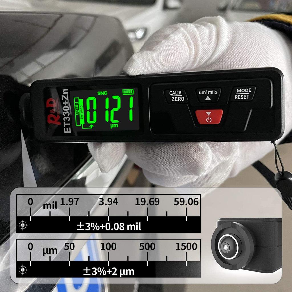 Digital Paint Coating Thickness Gauge 0-1500 um L353525