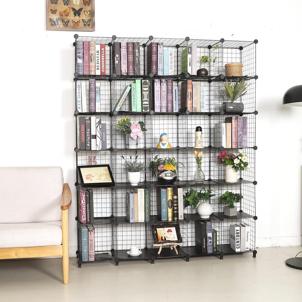 20 Cube Wire Storage Organizer Shelves M5579