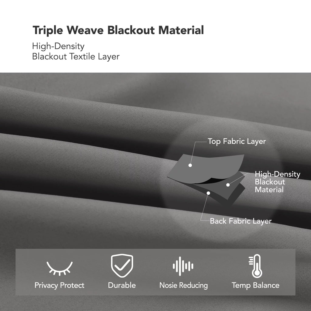 Blackout Curtains 2 Panels Q5216