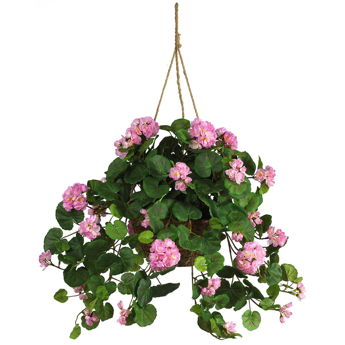 Silk Hanging Basket Plant V308839