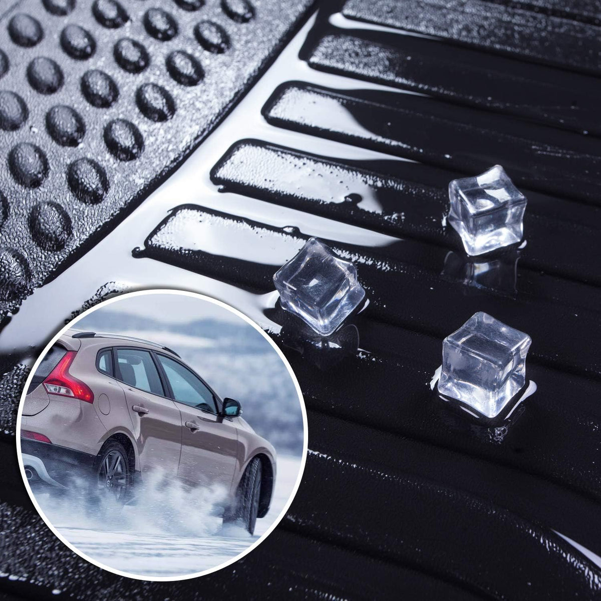 Black Trunk Mat Cargo Liner Floor Cover Z357