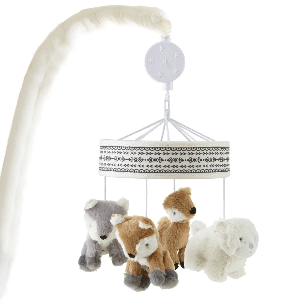 Baby Woodland Themed Plush Musical Mobile K136