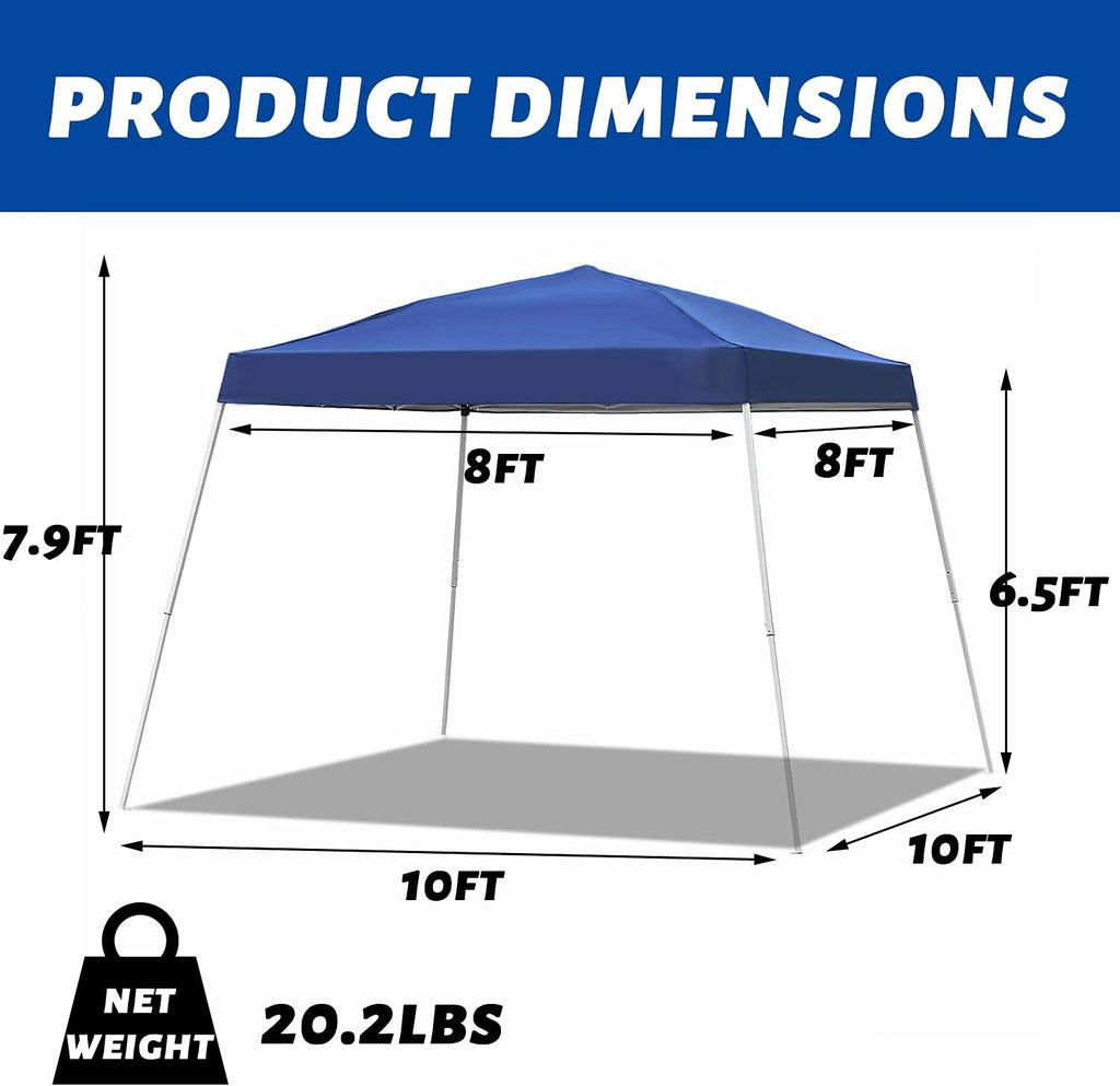 8x8 FT Pop up Canopy Tent W611
