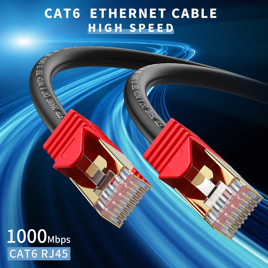 Outdoor Cat 6 Ethernet Cable 300ft 26AWG Waterproof Direct Burial W47756