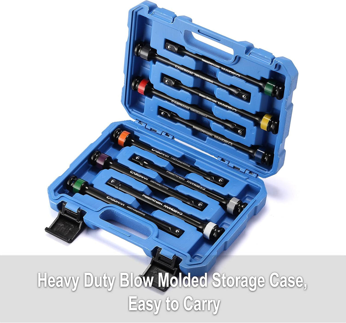 10 Piece 1/2 Drive 8 Inch Torque Extension Bar Set N5158