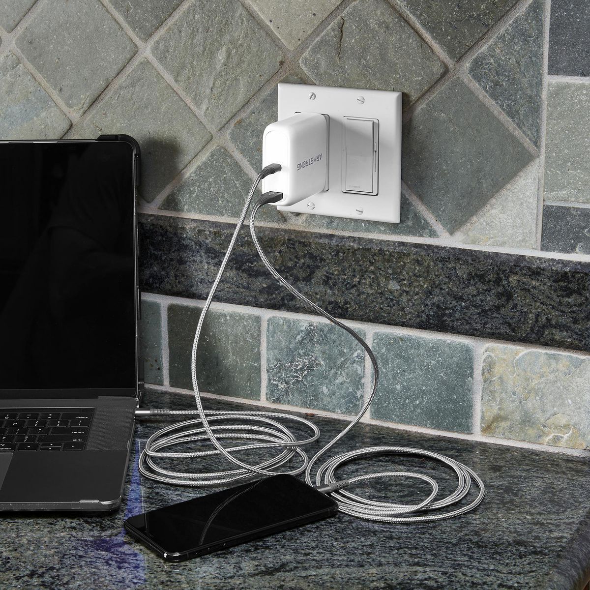 65 Watt Dual-Port Wall Charger N26789
