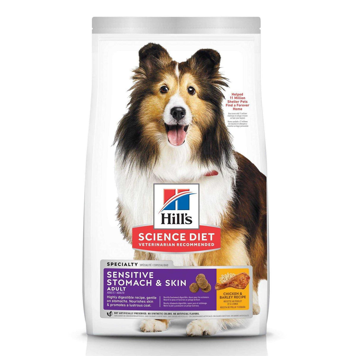 Sensitive Stomach & Skin Dry Dog Food U726992