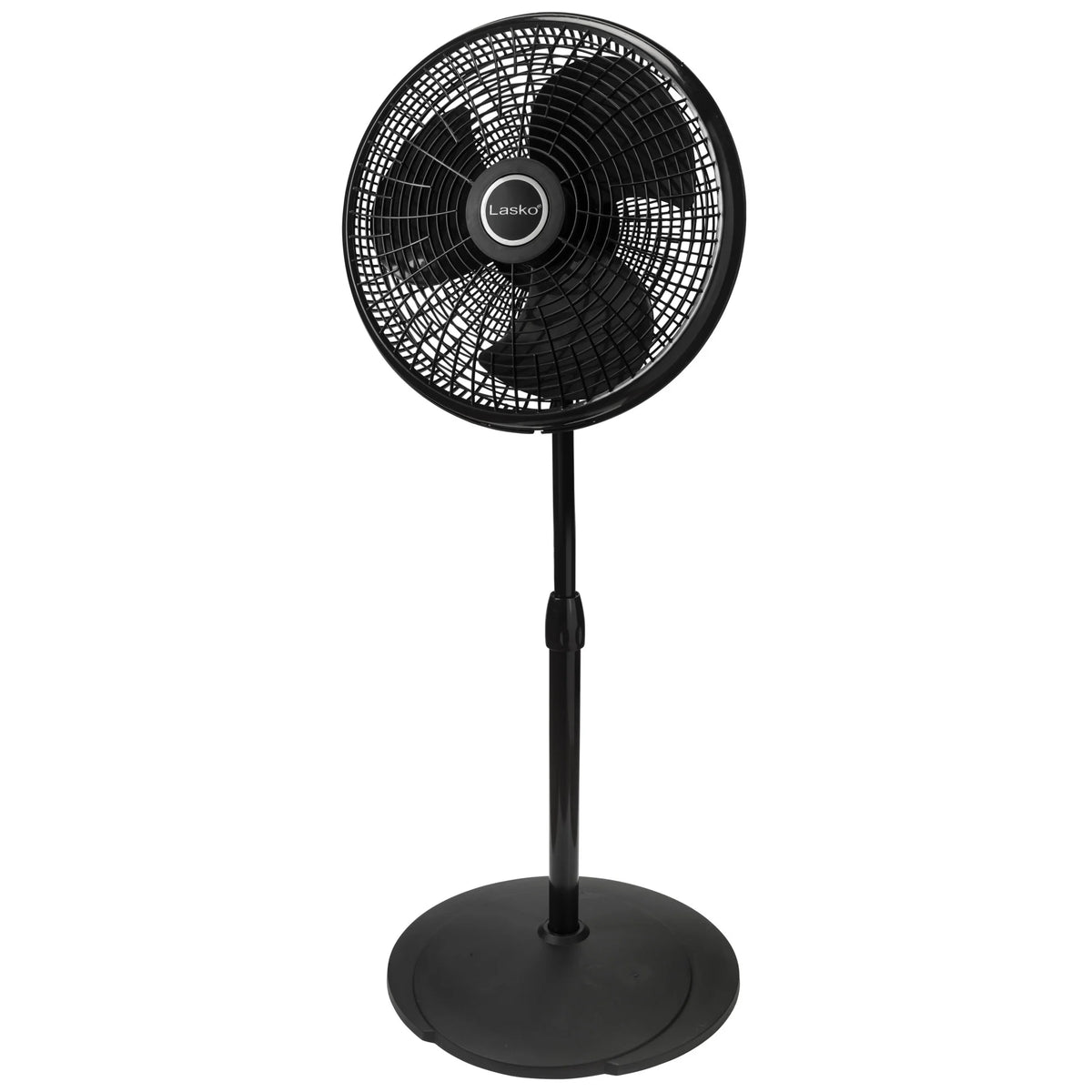 16 Pedestal Fan, Adjustable Height, 3 Speeds, Black E3174