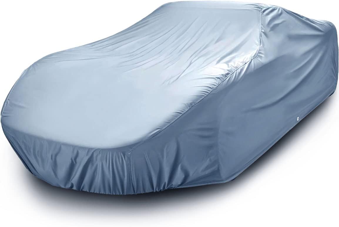 Waterproof All Weather UV Sun Protection Full Car Cover with Straps R86342