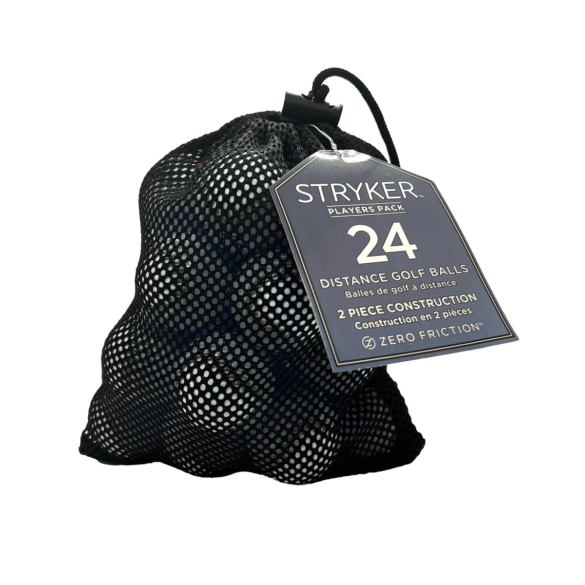 White Golf Ball 24 Pack Mesh Bag T349565