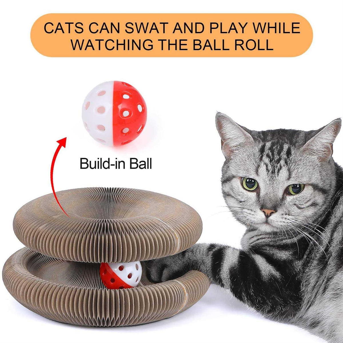 Magic Cats Scratching Board with Ball I472234