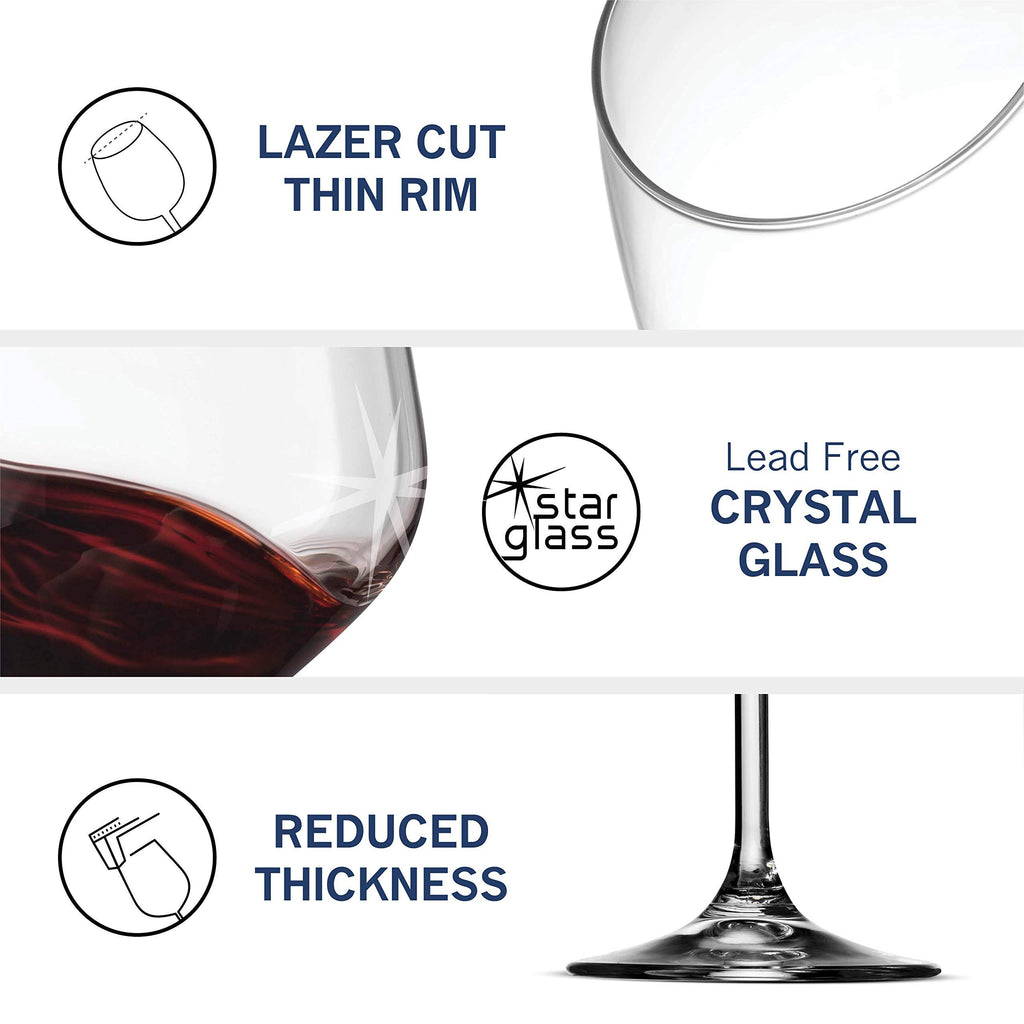 21oz All-Purpose Wine Glass, Set of 8 H4962