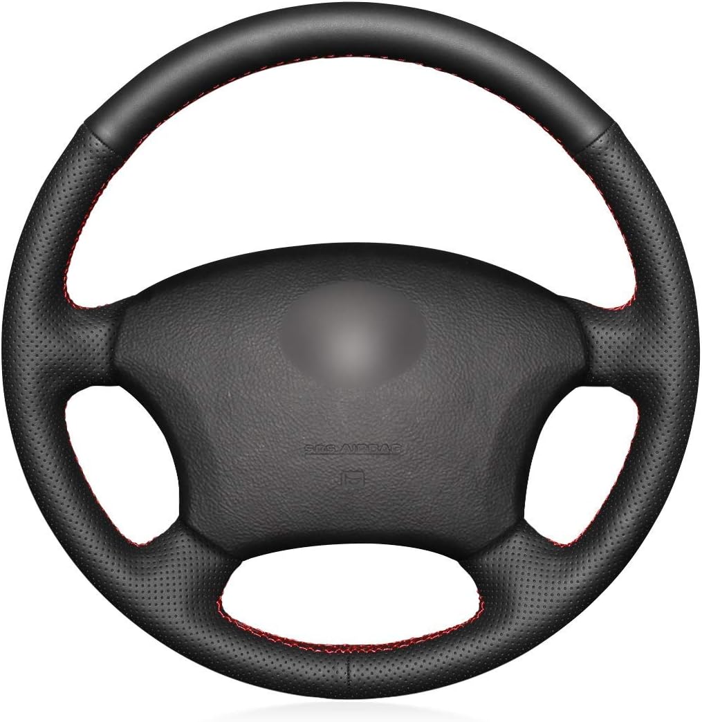 Leather Steering Wheel Cover T93233