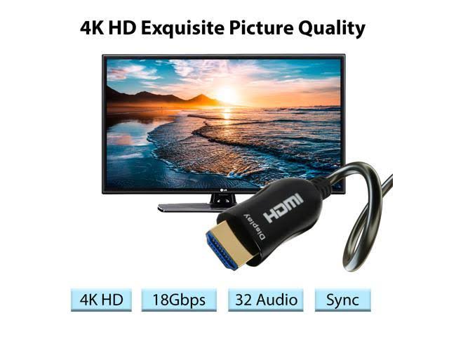 80ft Fiber Optic HDMI Cable 4K HDR D251