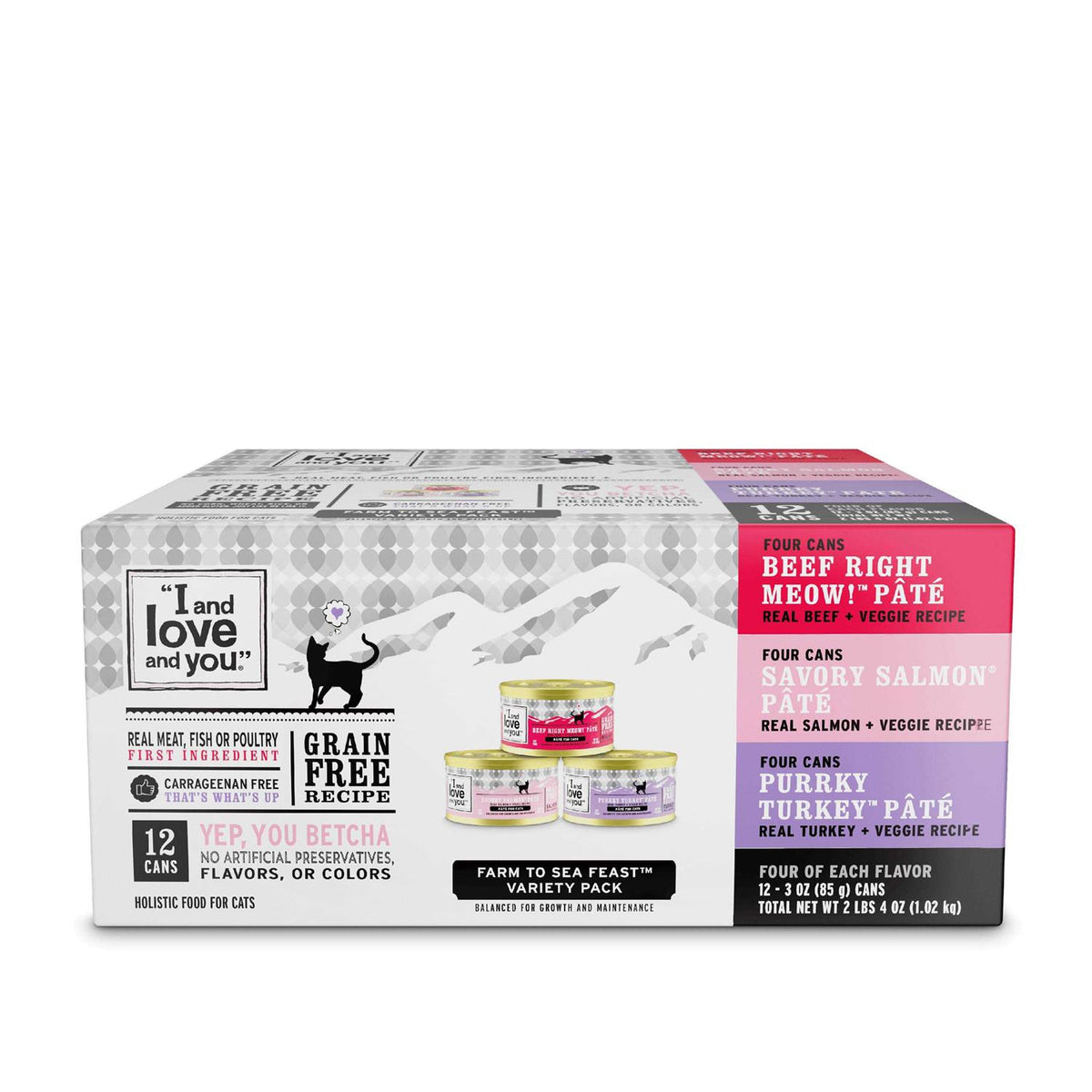 Wet Cat Food Variety Pack X317