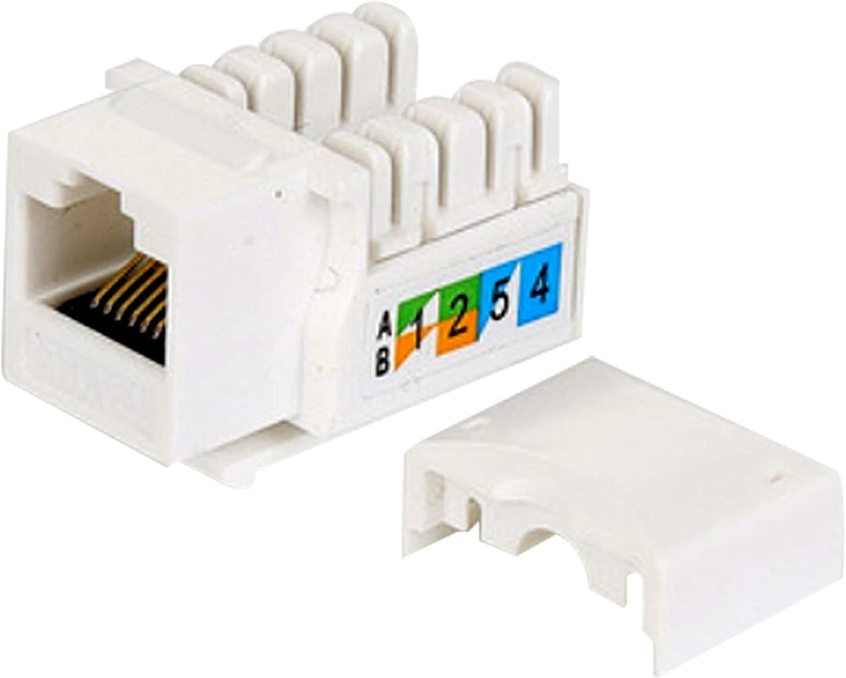 50-Pack Cat6 Keystone Jack D68542