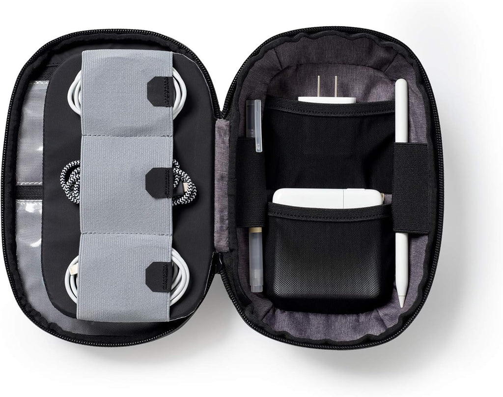 Black Water Resistant Tech Organizer X36283