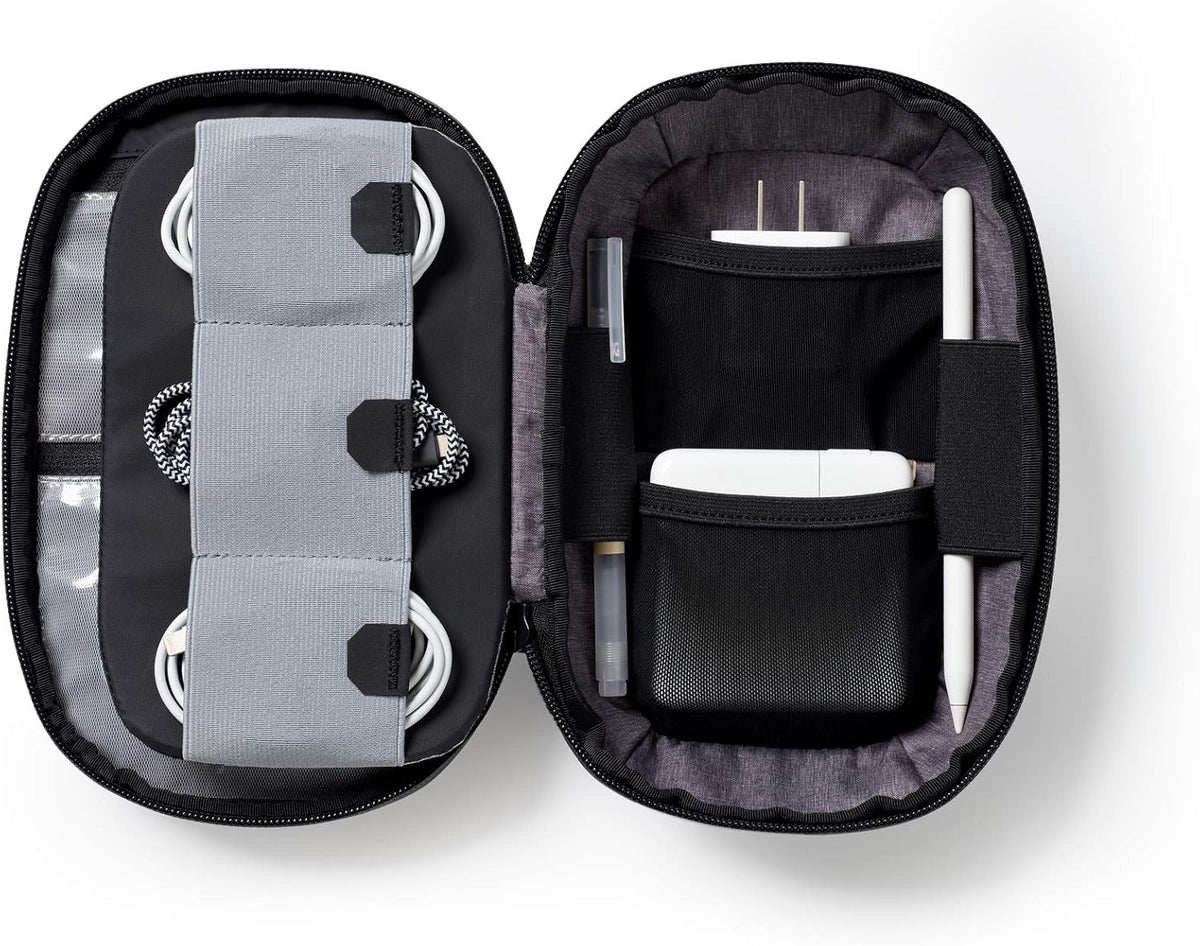 Black Water Resistant Tech Organizer X36283