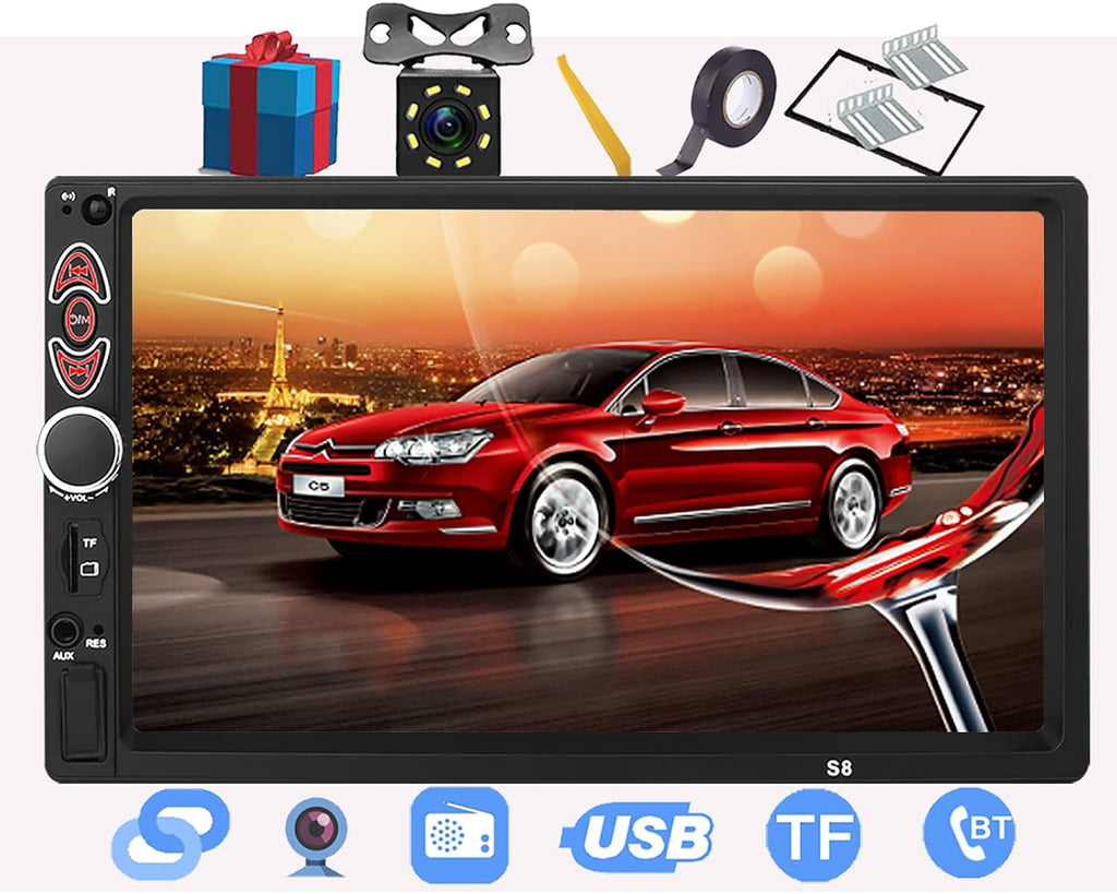 7 Inch Touchscreen Double Din Car Stereo K232362