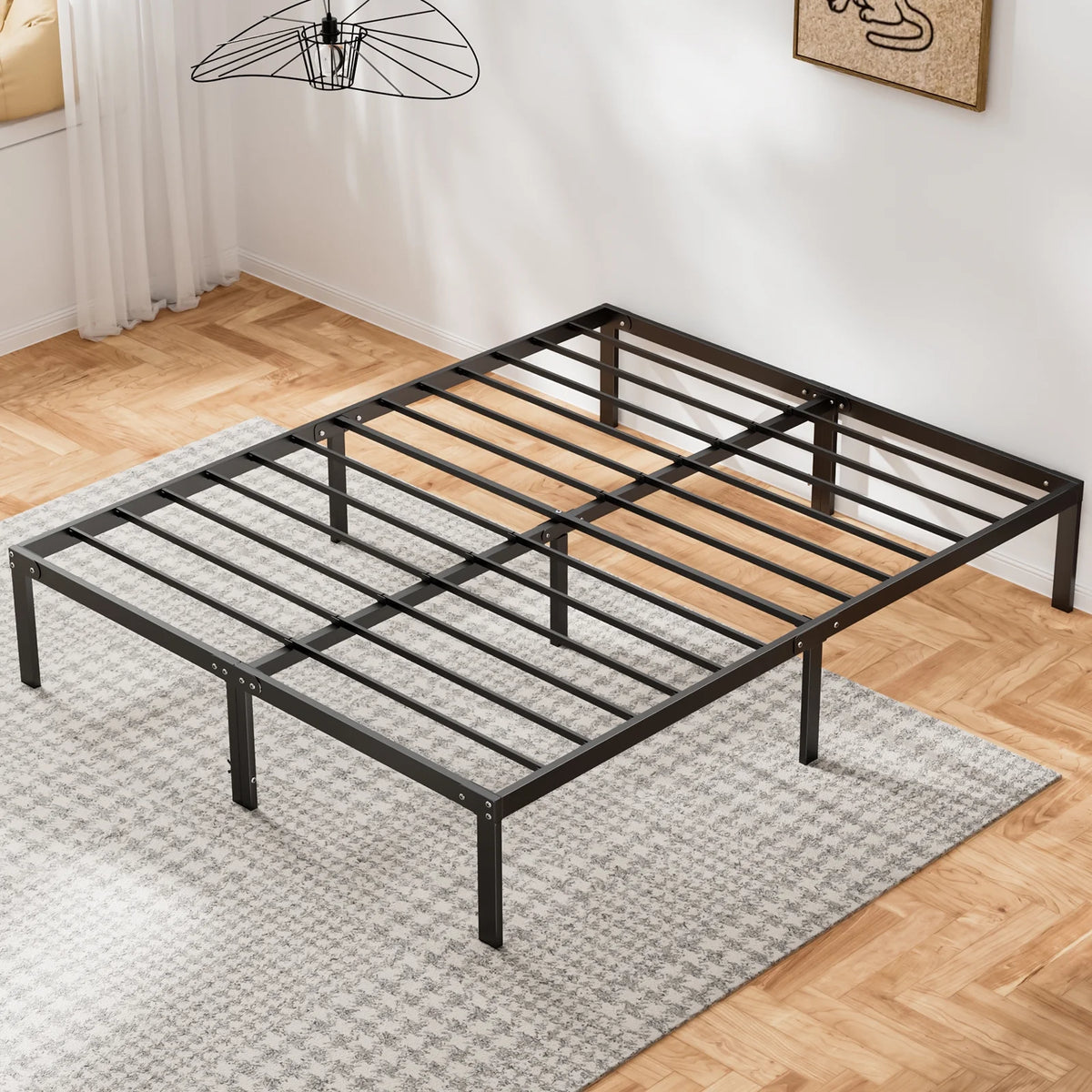 Metal Platform Bed Frame Z65182