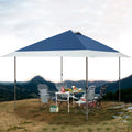 13'x13' Pop-up Canopy with Auto Extending Eaves D16819