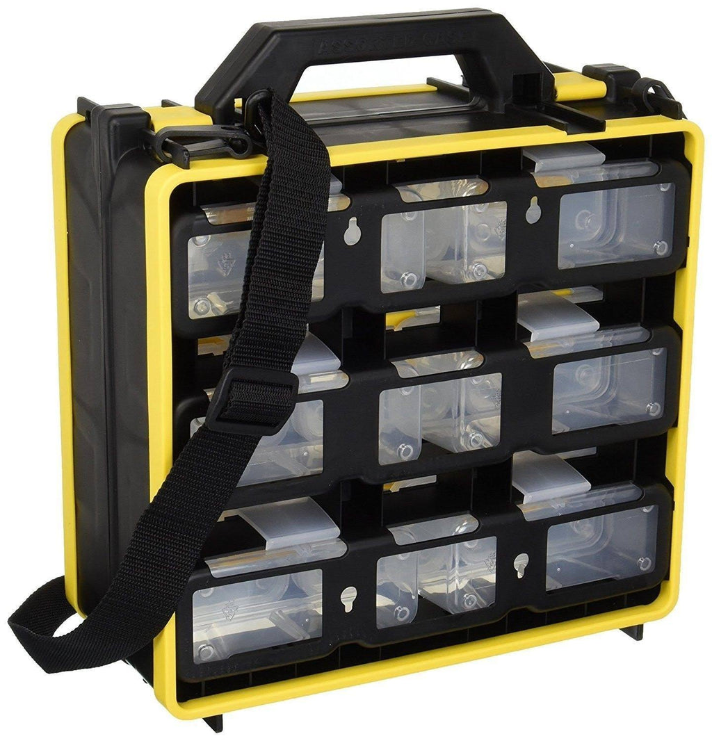 Mobile Hardware Case Tackle Box with Removable Compartment S32100