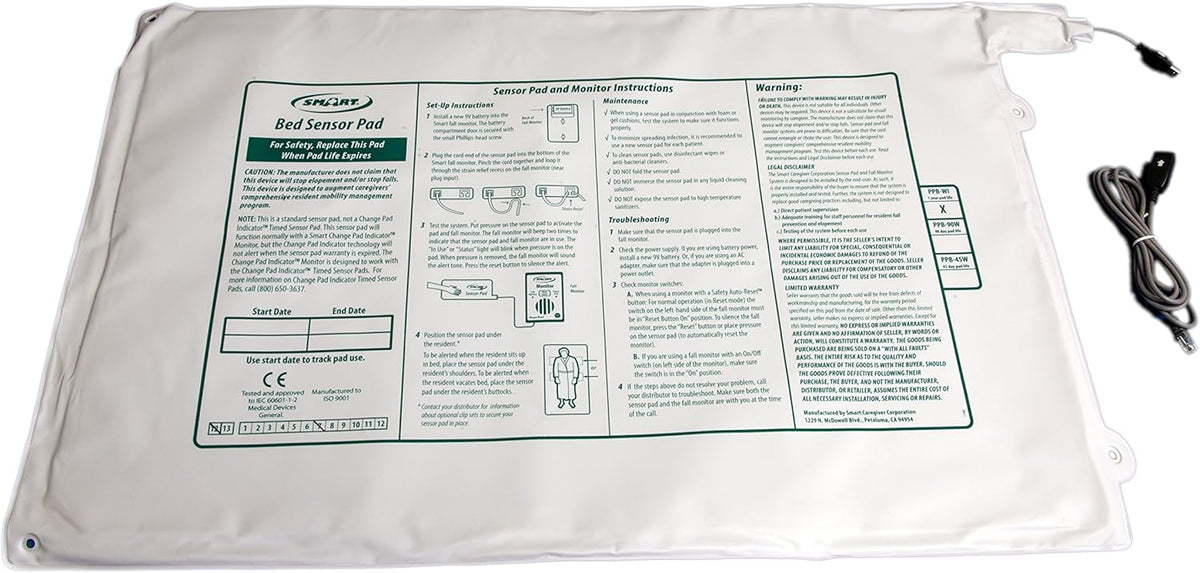20in x 30in Bed Sensor Pad X495