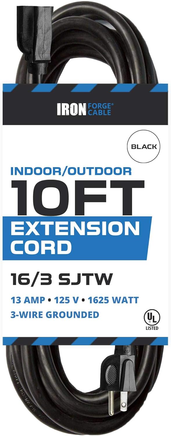 75 Ft Black Outdoor Extension Cord C879425