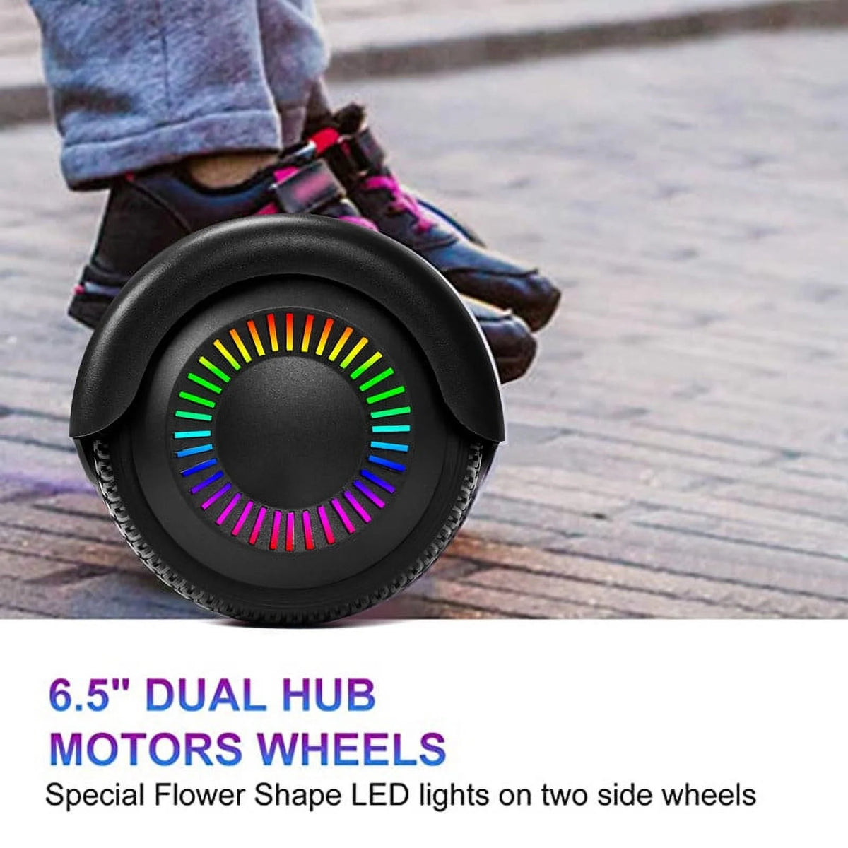 6.5 Two Wheel Self Balancing Scooter with Seat Attachment T768285