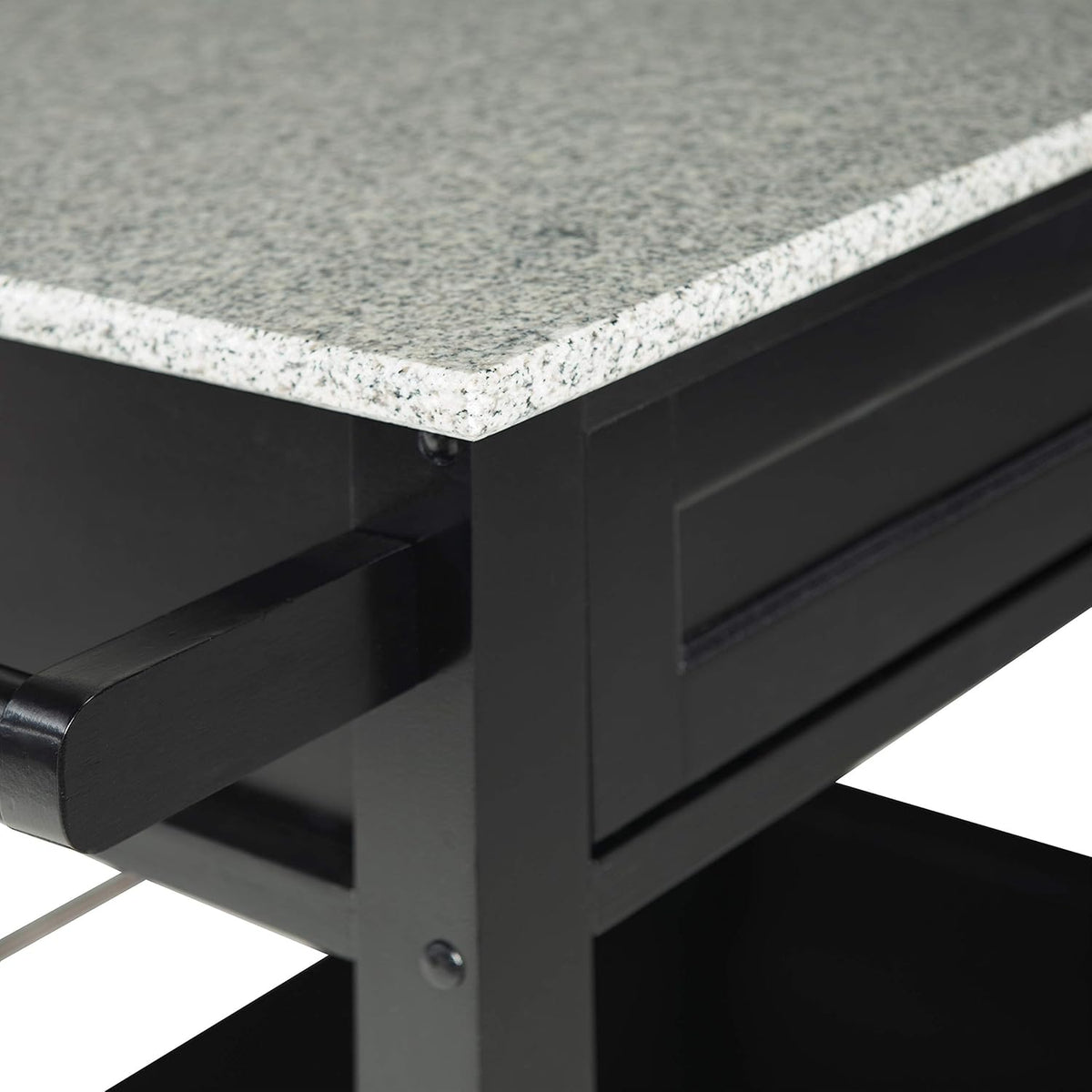 Black Kitchen Cart B7234