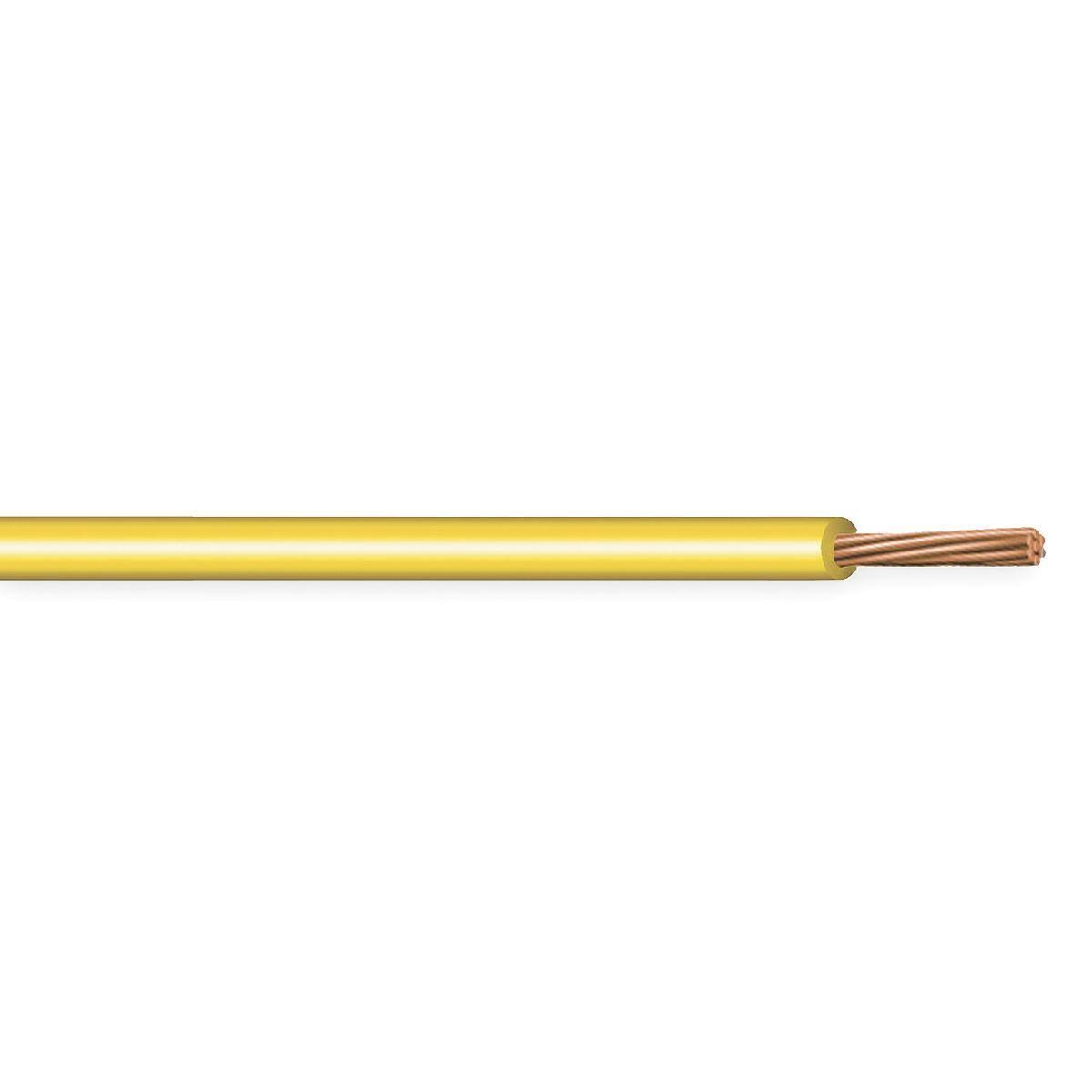 18 AWG 6 Amps Yellow Hookup Wire E508492