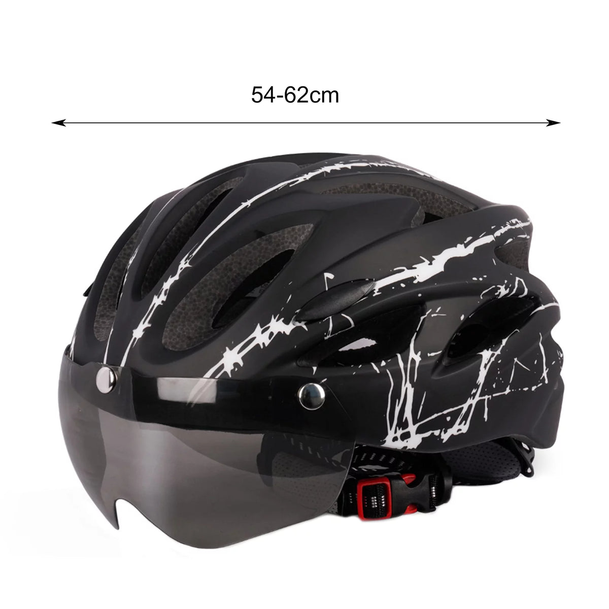 Ultralight Adjustable Cycling Helmet with Goggles G491