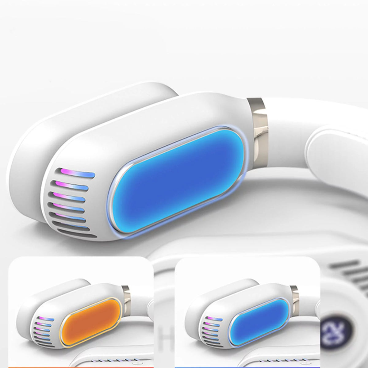 White USB Hanging Neck Air Conditioner W491092