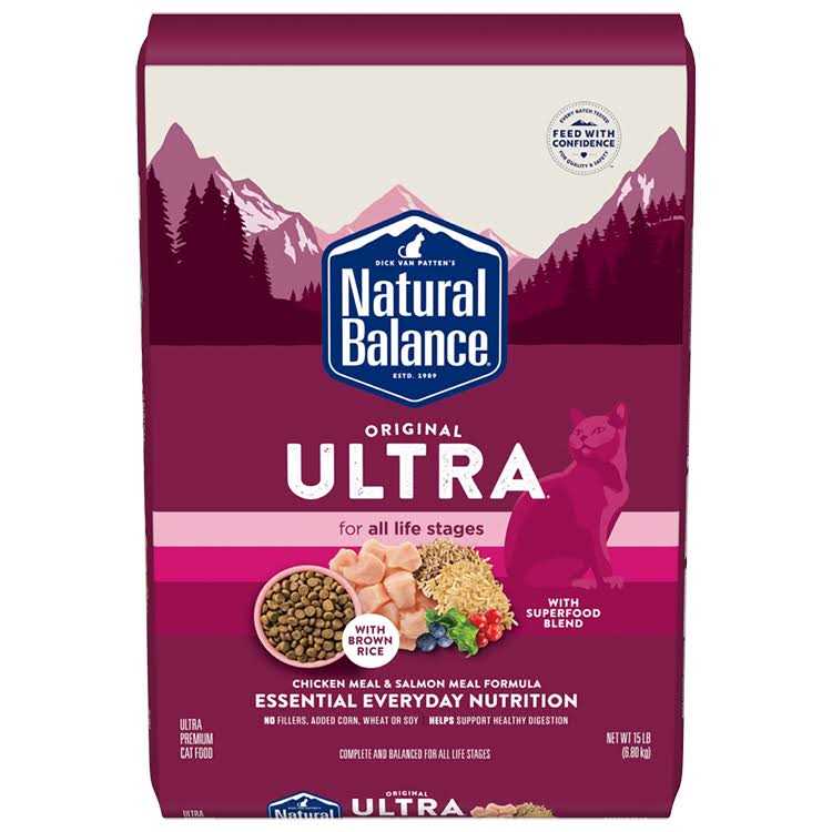Dry Cat Food Indoor Chicken & Salmon Meal X41064