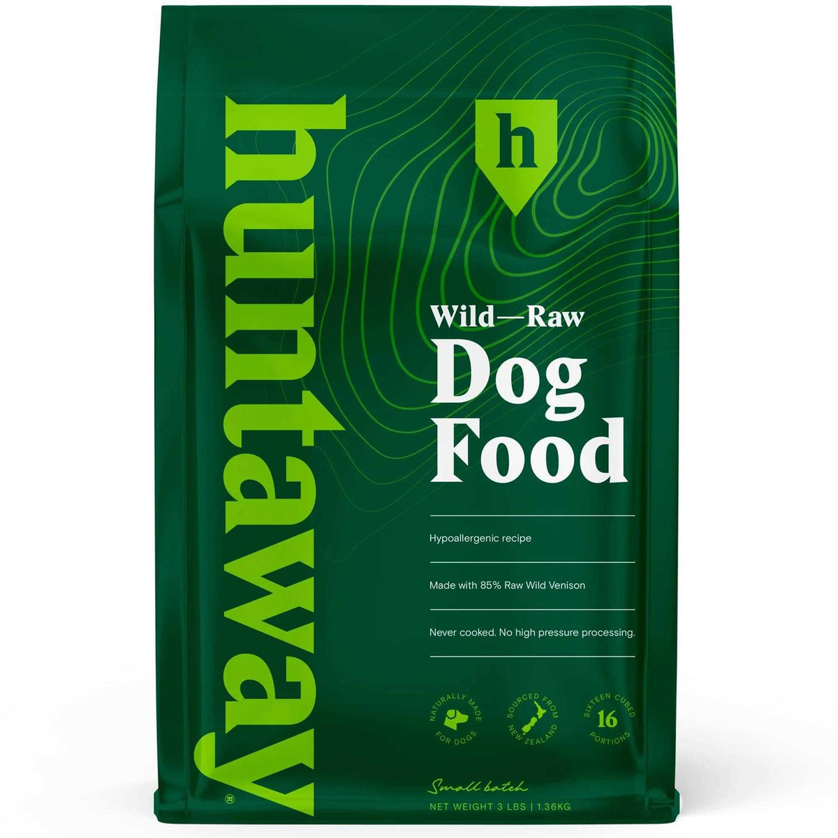 Frozen Wild Venison Raw Dog Food O213