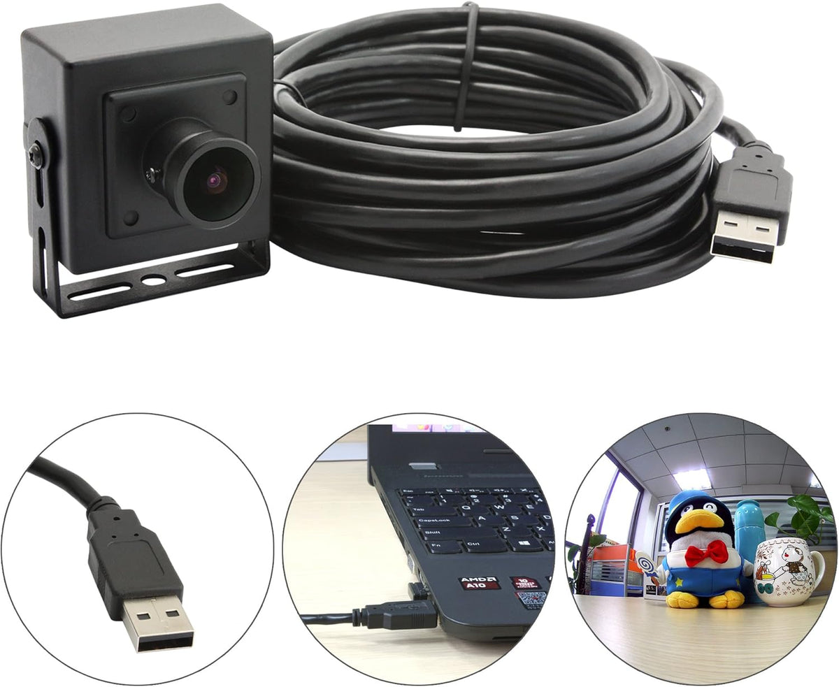 Wide Angle USB Camera 1.3 megapixel 170degree Fisheye Lens B996344
