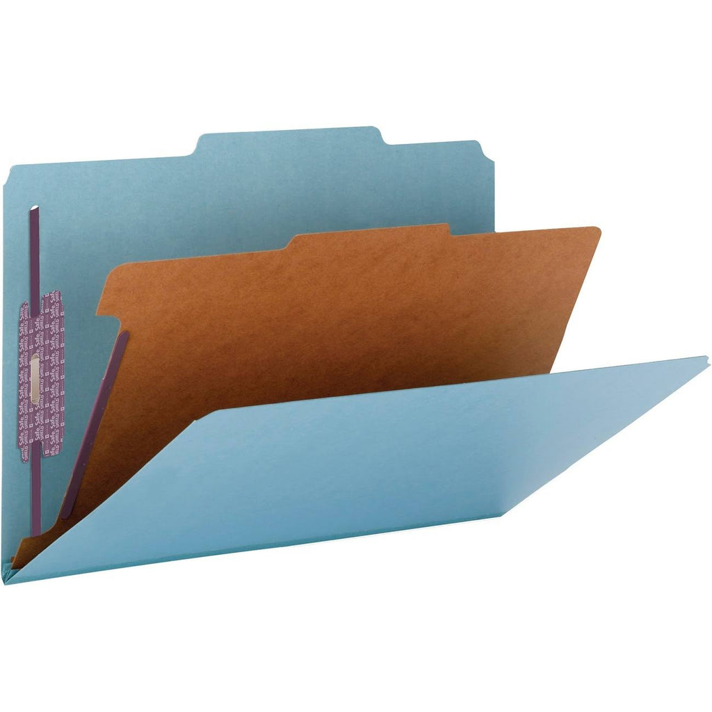 Blue Pressboard Classification Folders I931