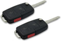 3 Button Flip Car Key Fob (2 Pack) L58590
