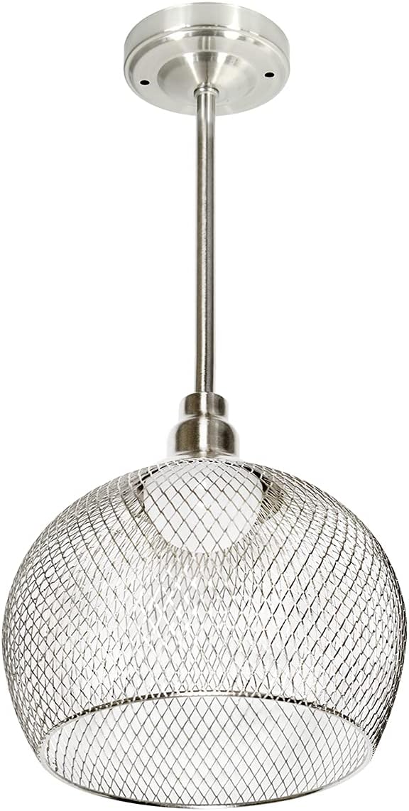12volt DC LED Pendant Light with Cage Shade C582022