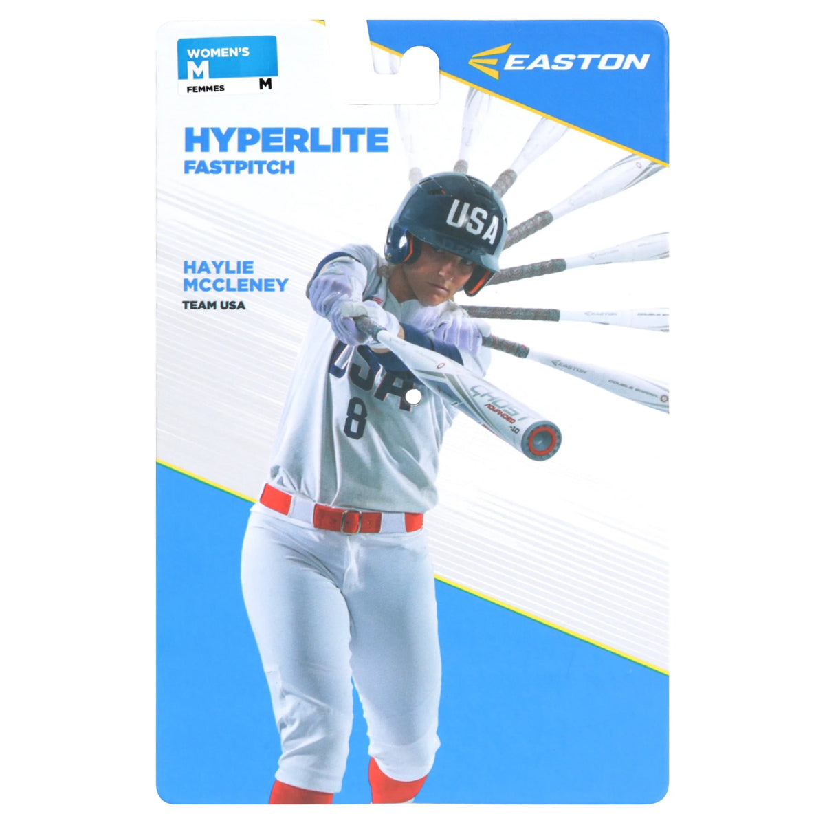 White Large Fastpitch Softball Batting Gloves G38300