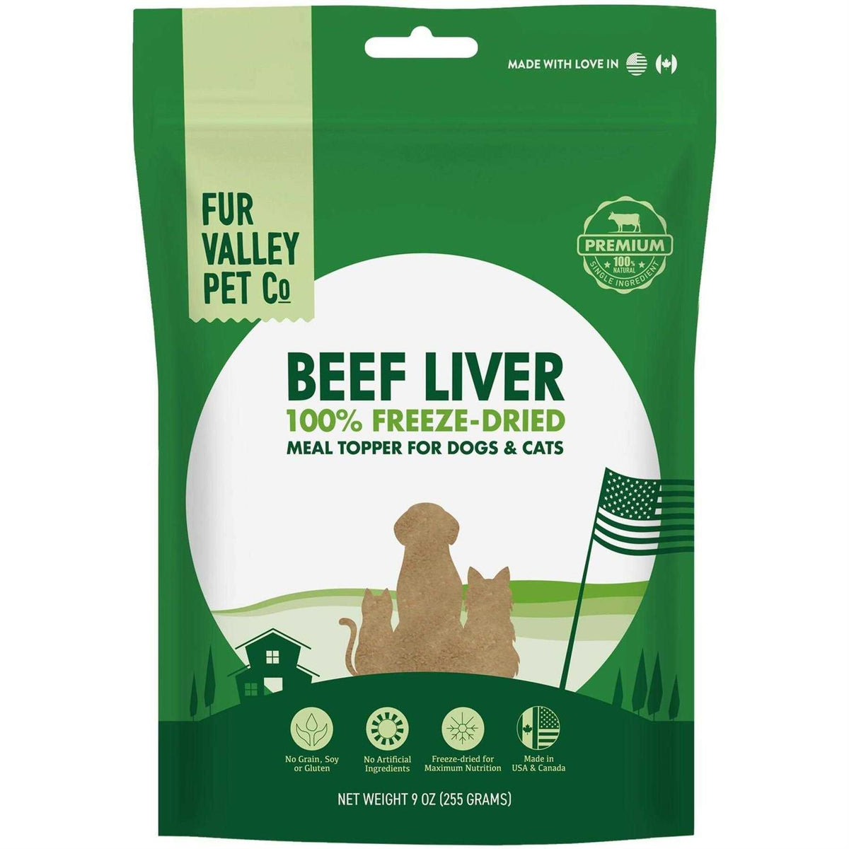 Beef Liver Freeze-Dried Dog & Cat Food Topper K705892