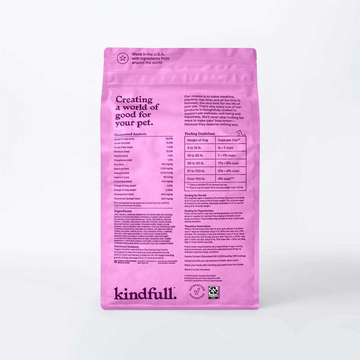 Lamb & Brown Rice Recipe Dry Dog Food Z97727