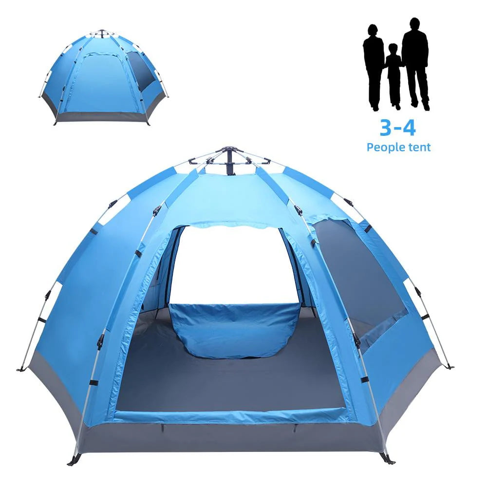 Automatic Waterproof Camping Tent for 3-4 Person P45837