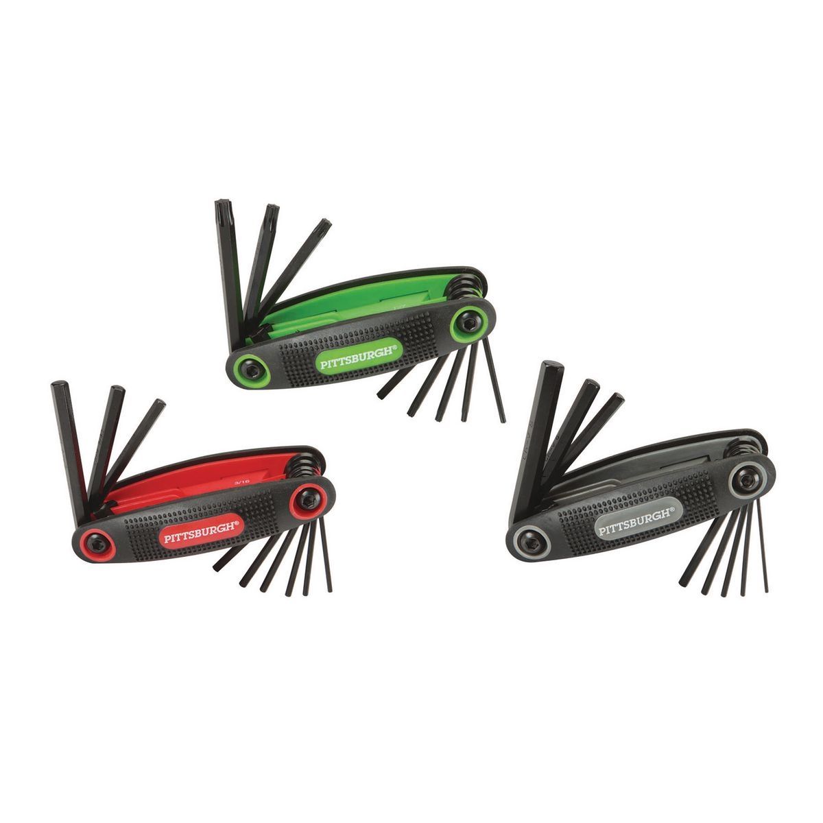 Folding Hex Key Set, 3-Piece U4417