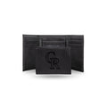 Black MLB Colorado Rockies Trifold Wallet T34874