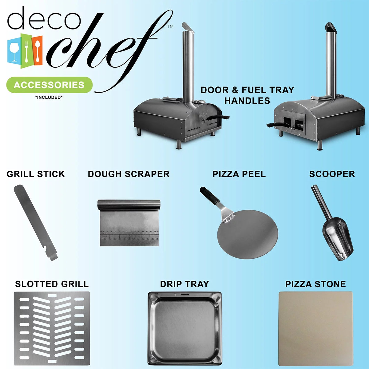 Portable Outdoor Pizza Oven V1318
