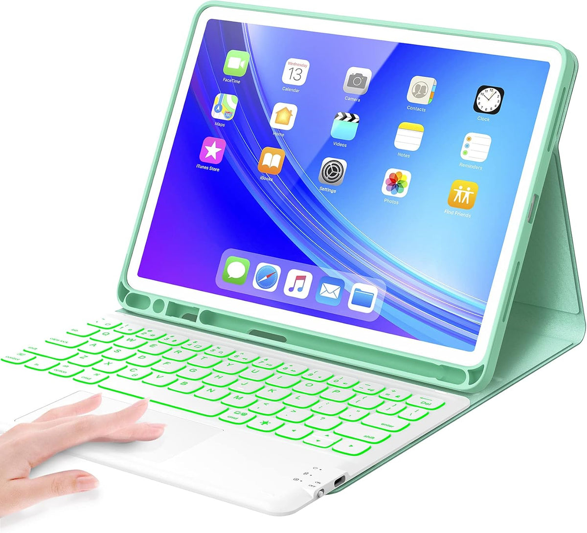 iPad Air 4th Generation Case with Keyboard, Black G707532
